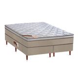Cama Box Queen Size Castor Revolution Com Mola Bonnel 66x158x198cm