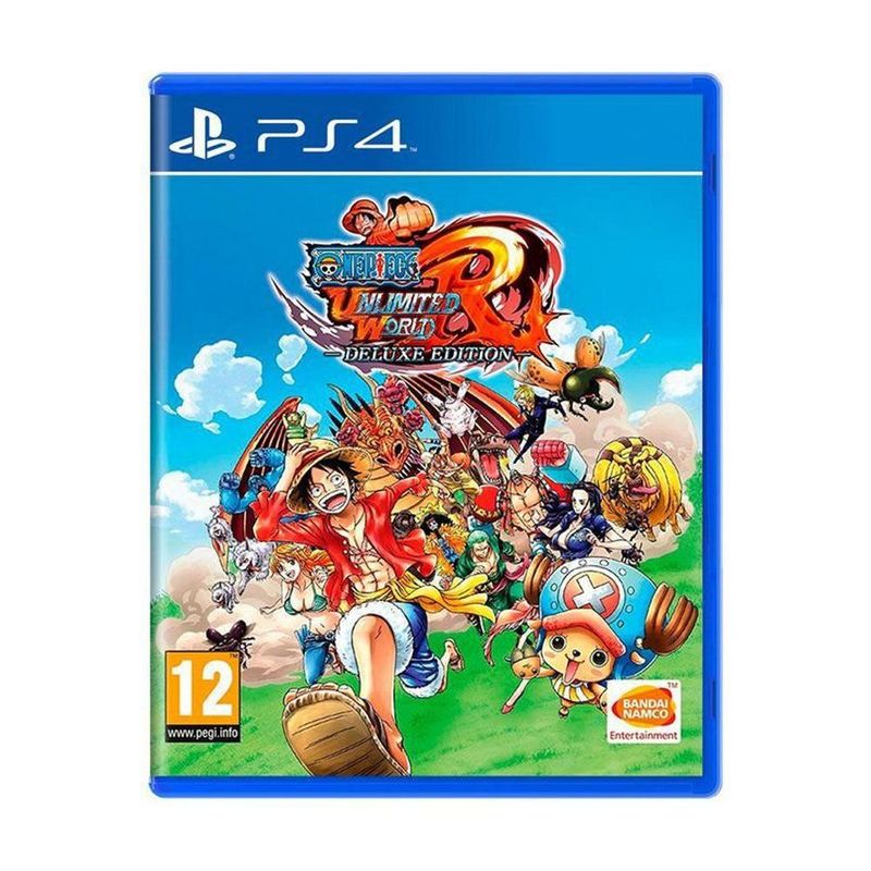 Jogo One Piece Unlimited World Red Deluxe Edition - Playstation 4 - Bandai Namco Games