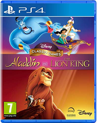 Disney Classic Games: Aladdin E O Rei Leão (ps4)