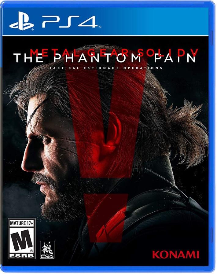 Jogo Metal Gear Solid V The Phantom Pain - Playstation 4 - Konami