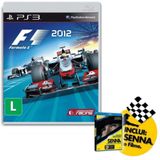 Jogo Mídia Física F1 2012 + Senna O Filme Lacrado - Ps4