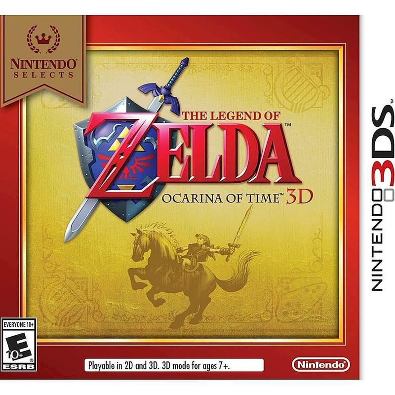 Jogo The Legend Of Zelda: Ocarina Of Time 3d Selects - 3ds - Nintendo