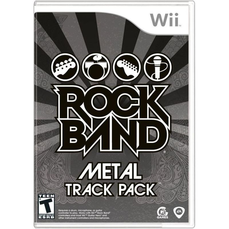 Jogo Rock Band: Metal Track Pack - Wii - Ea Games