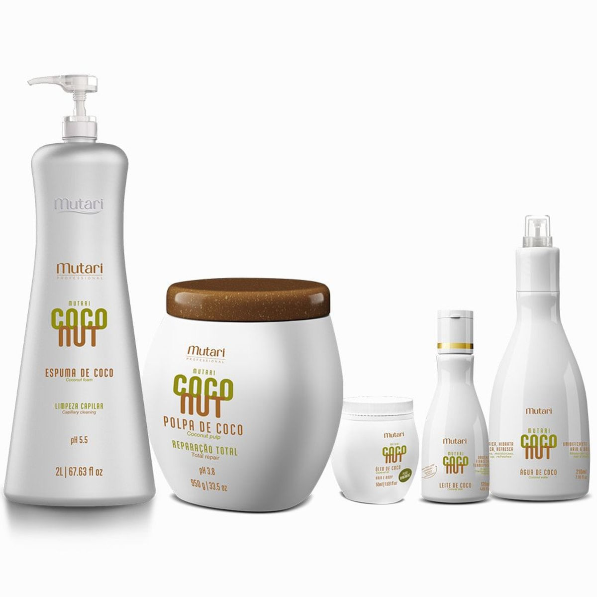 Kit Mutari Coconut PROF - Carrefour