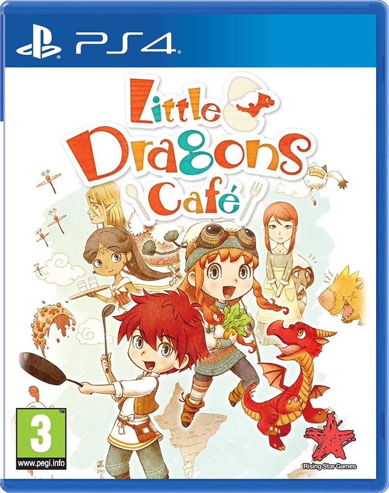 Jogo Little Dragons Café - Playstation 4 - Rising Star Games