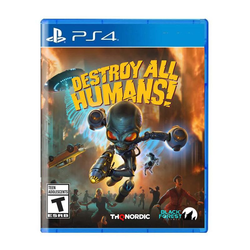 Jogo Destroy All Humans - Playstation 4 - Thq
