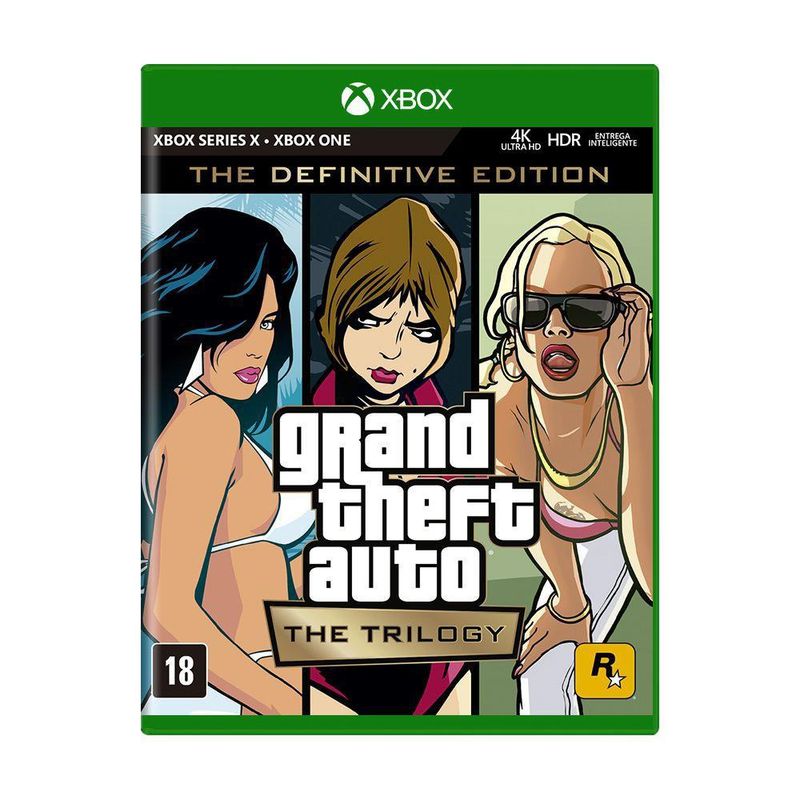 Jogo Gta: The Trilogy The Definitive Edition - Xbox Series X - Rockstar Games