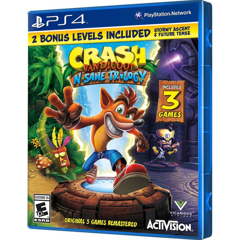 Jogo Crash Bandicoot N. Sane Trilogy Goty - Playstation 4 - Activision