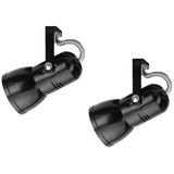 Kit 2x Spots Trilho perfilado eletro calha par-20 bulbo led