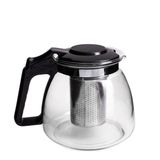 Chaleira De Vidro 900Ml Com Infusor De Metal Até 120ºc