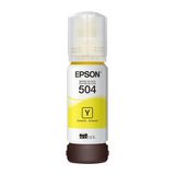 Refil de Tinta Epson 504 T504420-AL - Amarelo