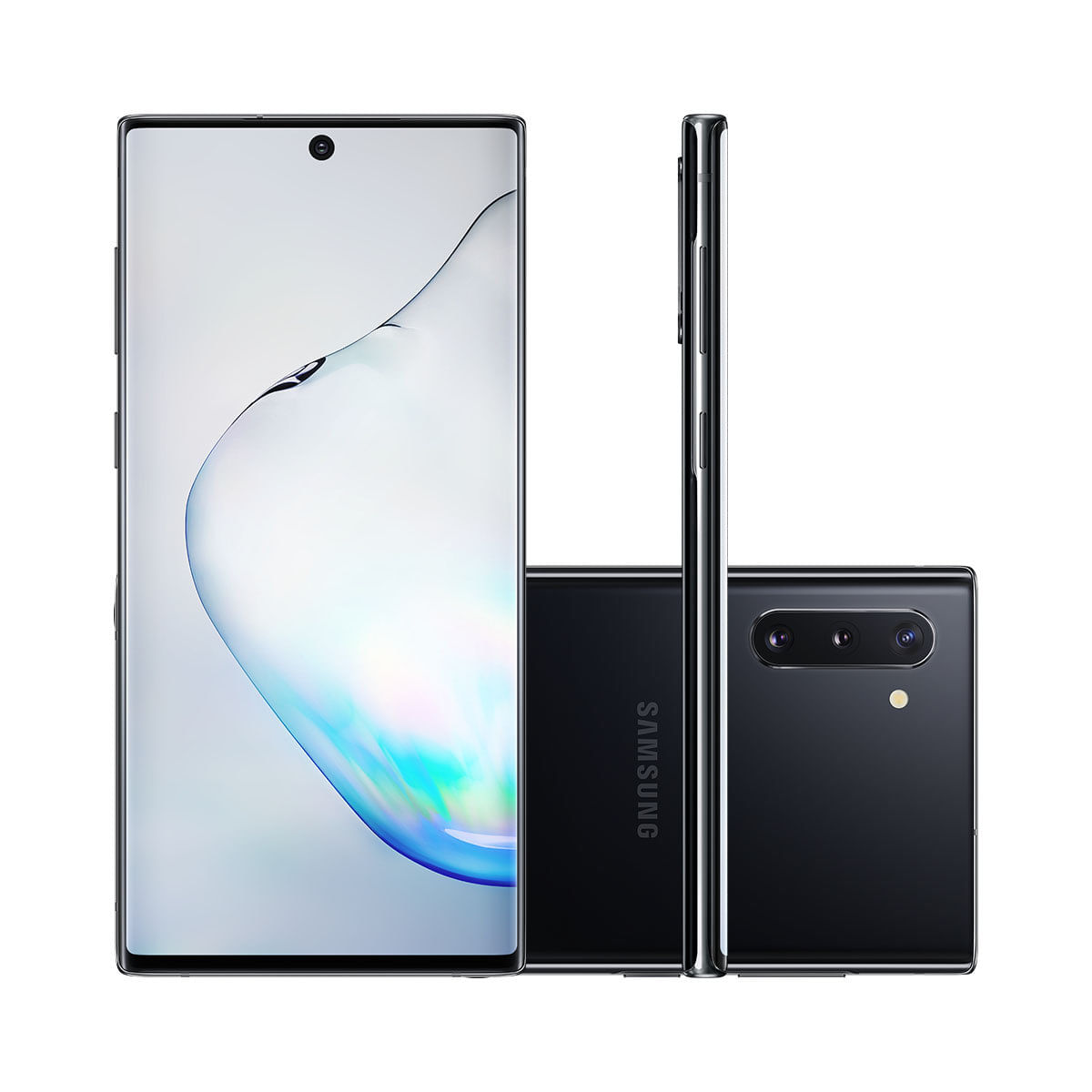 Smartphone Samsung Galaxy Note 10 Dual Sim 6.3 256GB/8GB RAM Octa-core Cam  12MP+12MP+16MP/10MP Prata