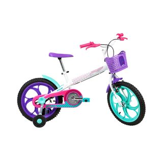 Bicicleta Infantil Aro 16 Caloi 1 Marcha Barbie Rosa - Carrefour - Carrefour