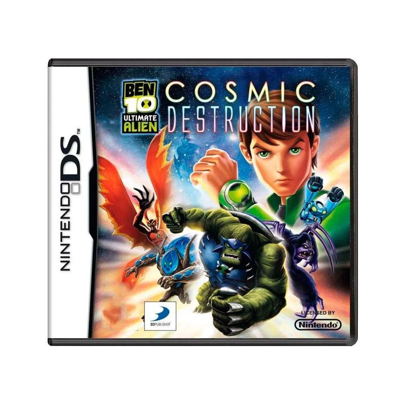 Jogo Ben 10: Ultimate Alien Cosmic Destruction - Nds - D3publisher