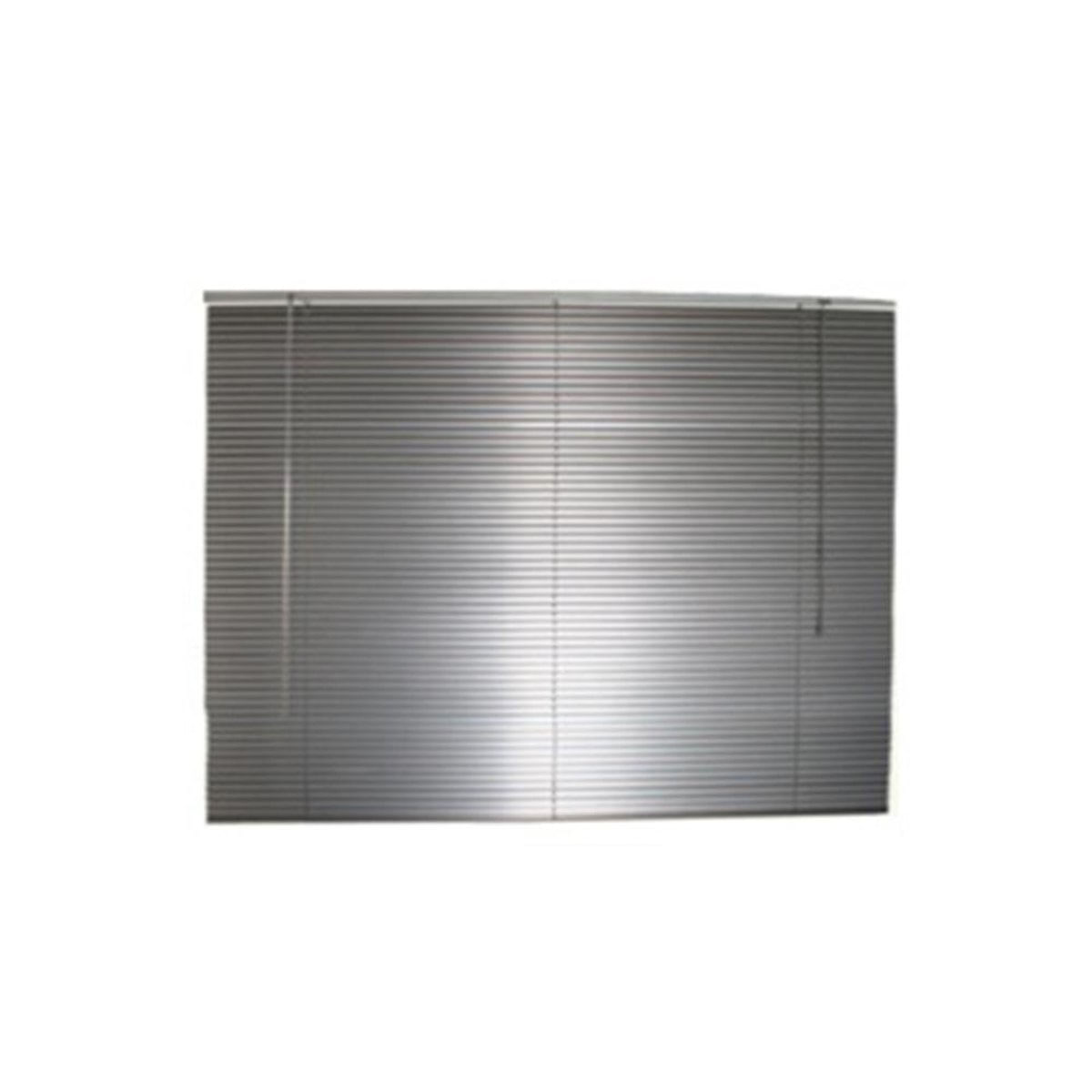 Persiana Horizontal Alumínio 25mm 1,00x2,20cm Cinza Menor preço em Persiana Horizontal Alumínio 25mm 1,00x2,20cm Cinza