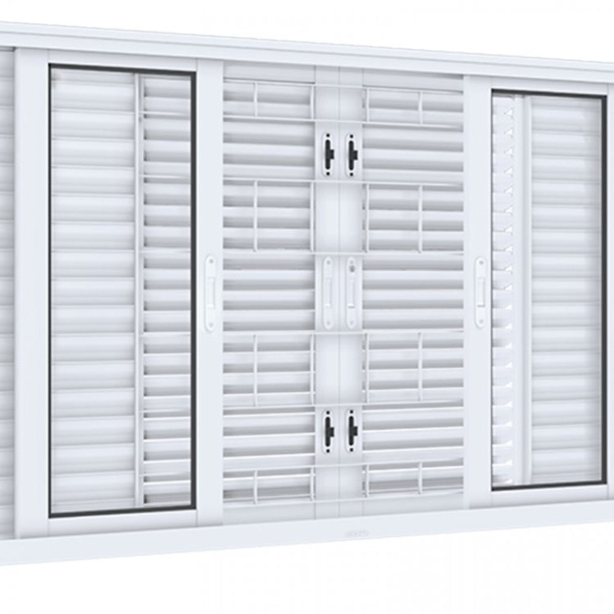 MP20219358_Janela-Veneziana-de-Correr-Central-Flex-4-Folhas-Moveis-e-2-Fixas-com-Grade-Quadrada-Lucasa-Facilita--120cmx150cm-Branco_2_Zoom