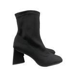 Bota Feminina Preto Salto Triângulo - 38 - Preto