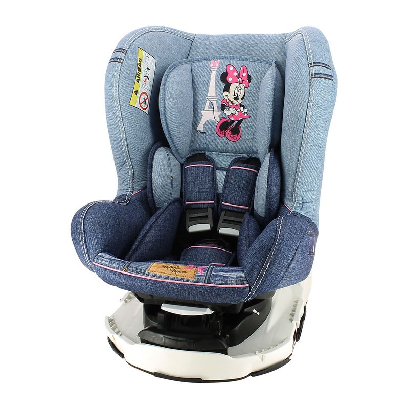 Menor preço em Cadeirinha para Auto Disney Revo Minnie Mouse Jeans Azul Suporta de 0 a 18Kg