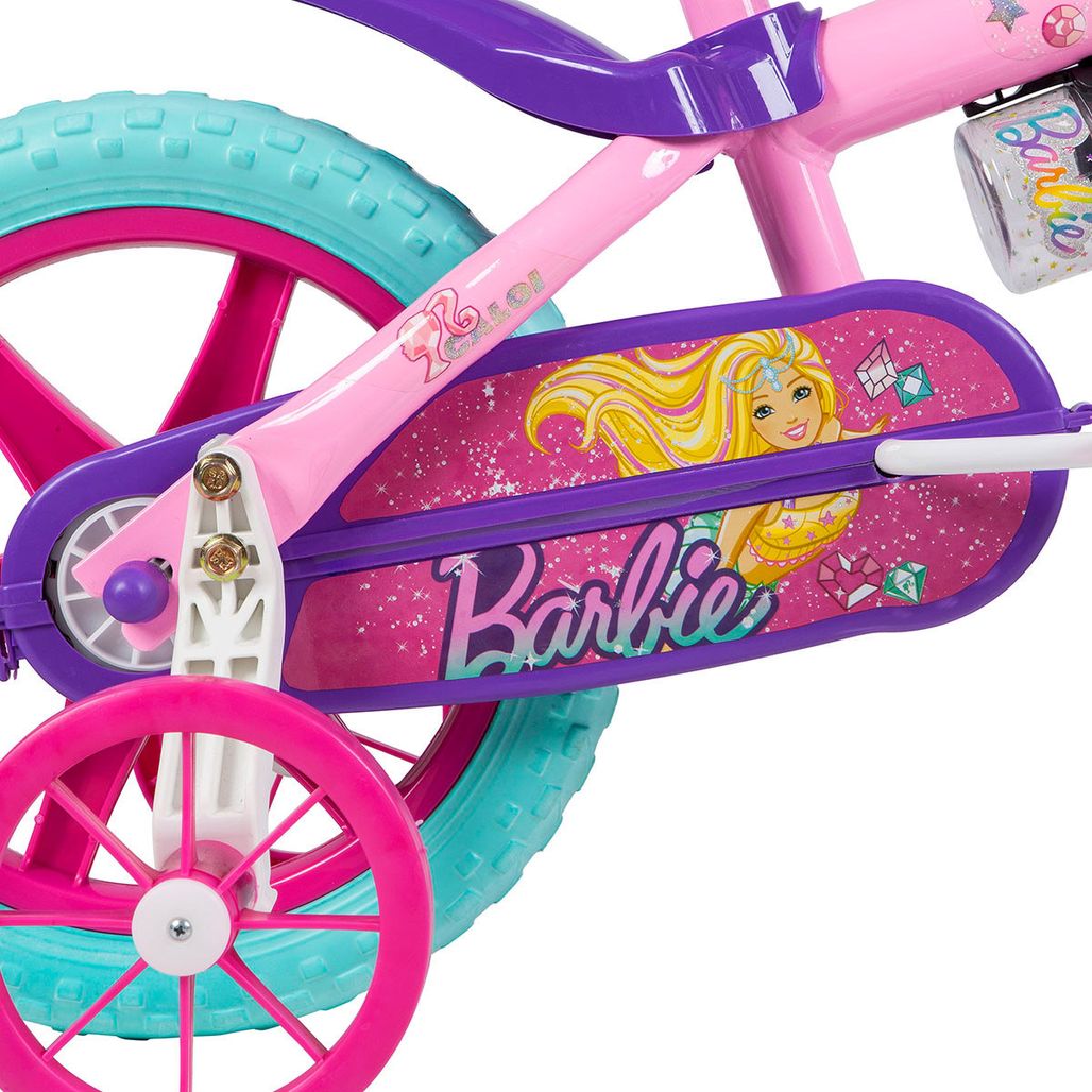 Bicicleta Infantil Aro 20 Caloi Barbie Rosa - Carrefour - Carrefour