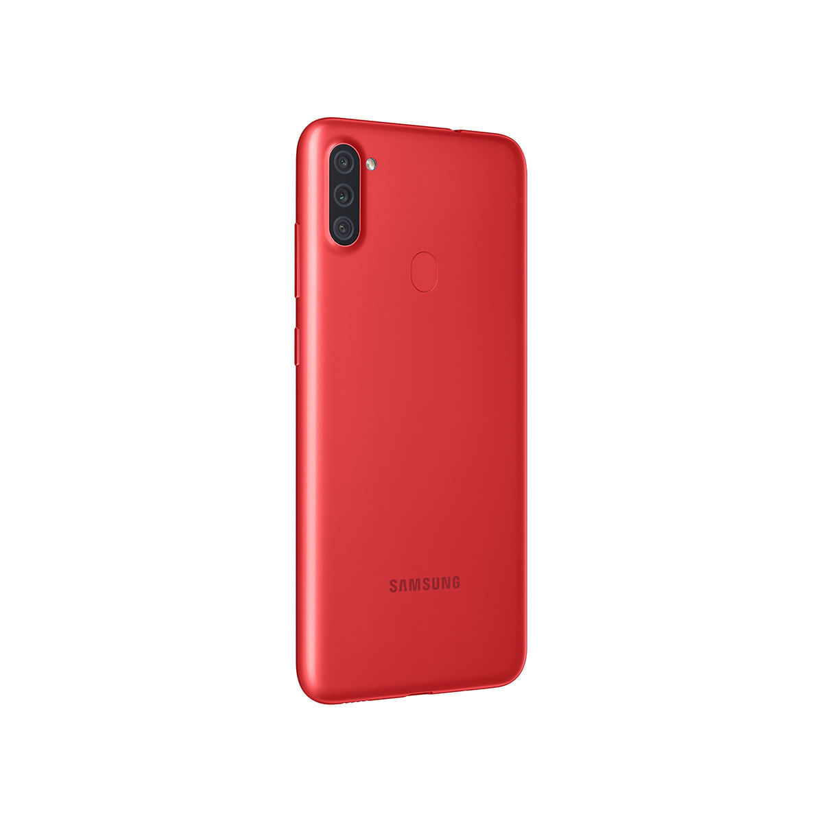 Smartphone Samsung Galaxy A11 64GB Vermelho Tela 6.4 Câmera Tripla 13MP Traseira Esquerdo