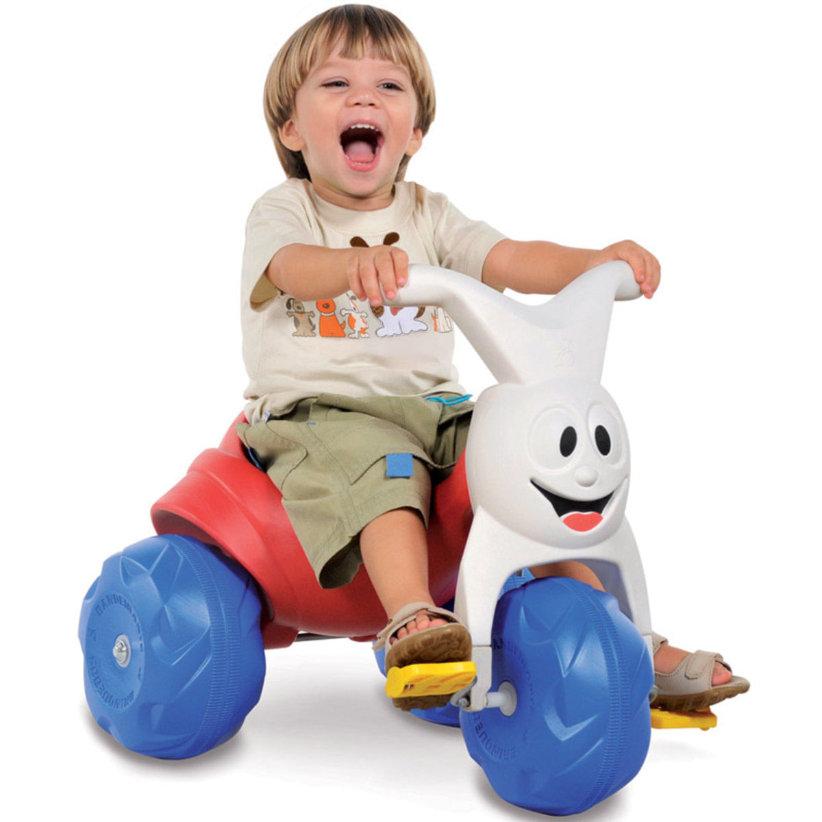 Triciclo Infantil Bandeirante Smart Comfort - Haste Removível Capota -  Velotrol e Triciclo a Pedal - Magazine Luiza