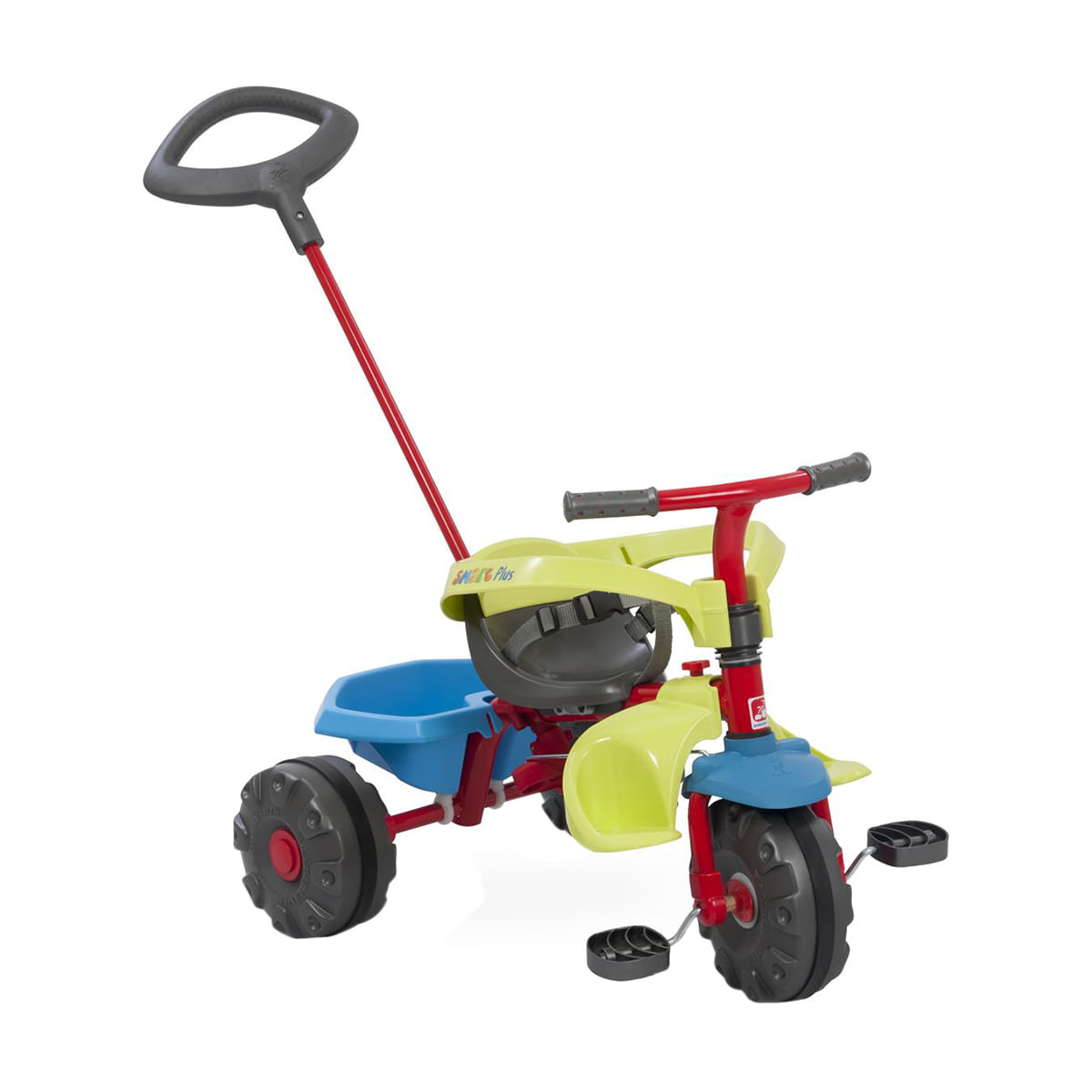 Triciclo Infantil Bandeirante Suporta 80kg Linha Escolar