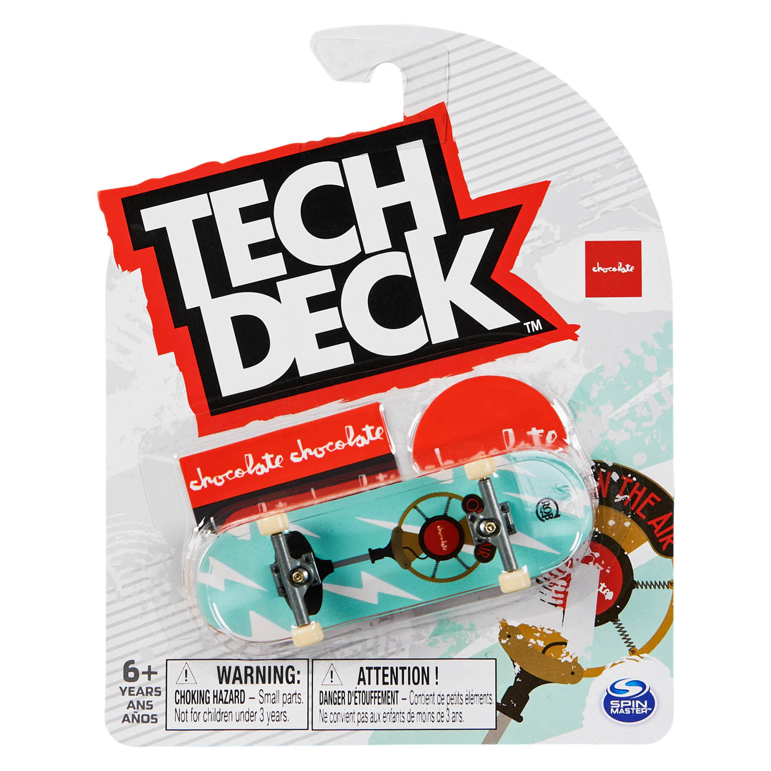Skate De Dedo Tech Deck Profissional + Adesivos - Sunny