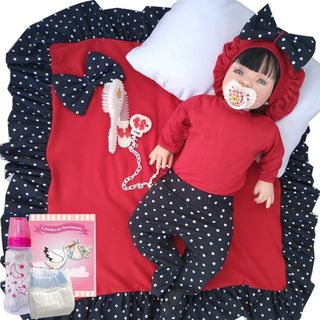 Roupa Para Boneca Bebê Reborn Laura Baby Panda - Carrefour