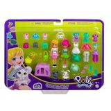 Boneca Polly Pocket Conjunto De Animais Adoráveis Mattel