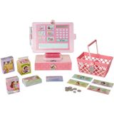 Disney Princess Style Collection Cash Register Shop N Play Market Set - Cesta De Compras Incluída