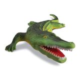 Animal Jacaré Safári Crocodilo 41cm - Beetoys Brinquedos