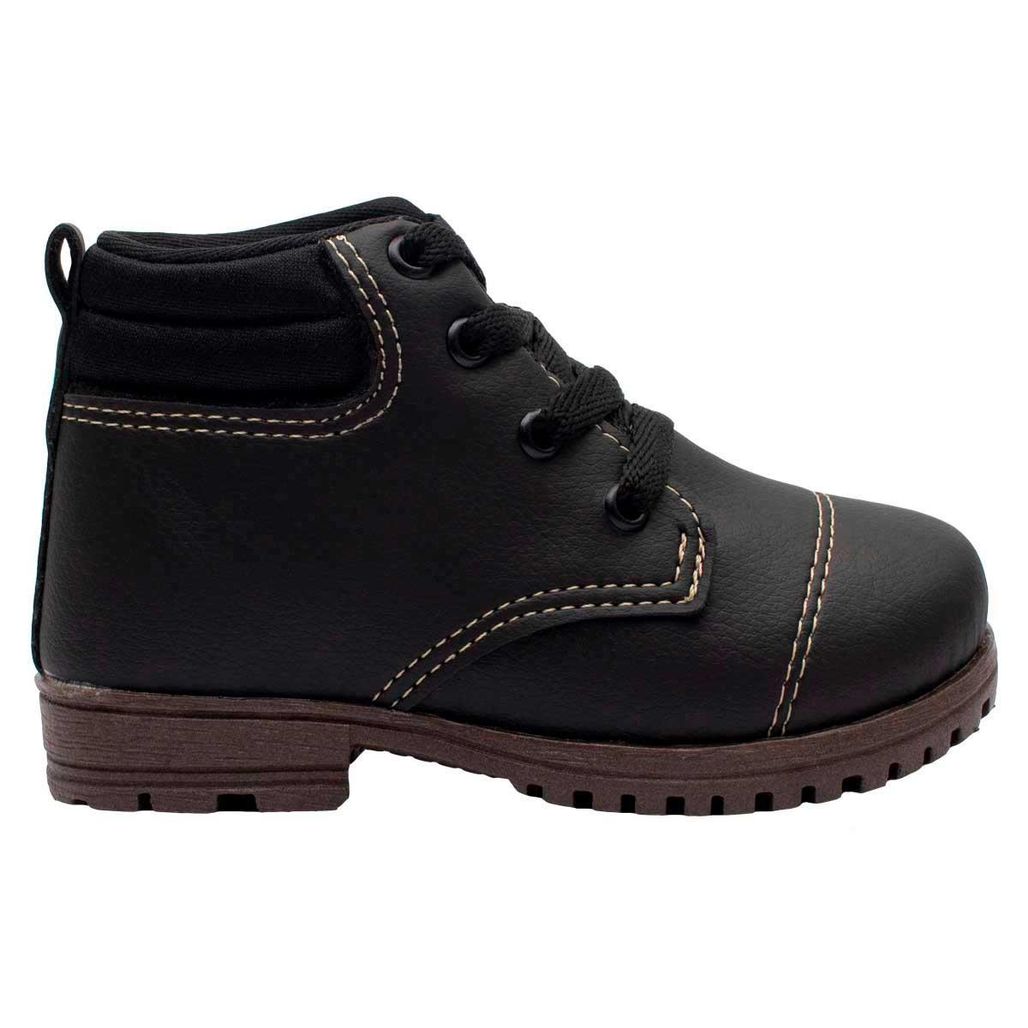 Bota preta best sale masculina infantil