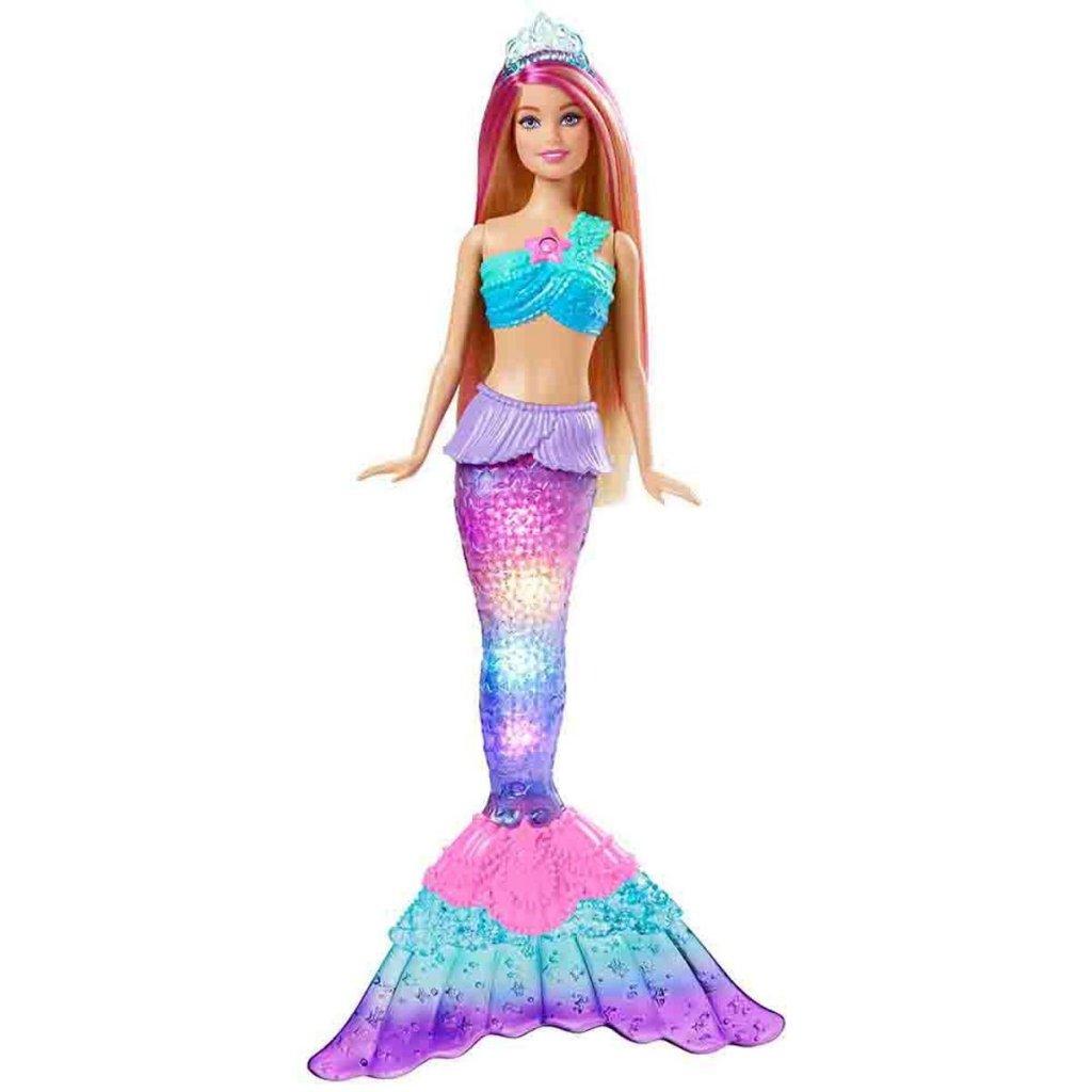 Boneca Barbie Dreamtopia Sereia Luzes E Brilhos