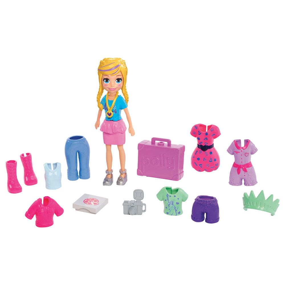 Polly Pocket Kit Cachorro Fantasias Combinadas - Mattel - Casa Joka