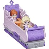 Disney Frozen 2 Twirlabouts Picnic Playset Sled-to-castle Com Elsa E Anna Bonecas E Acessórios, Brinquedos Para Crianças 3 Anos Ou Mais