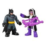 Boneco Imaginext Batman E Huntress Mattel