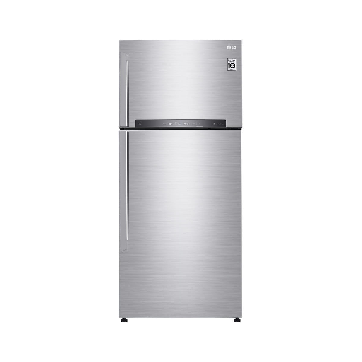 Menor preço em Geladeira LG Frost Free Top Freezer Inverter 2 Portas GT51BPP.APZFSBS 506L Inox 110V