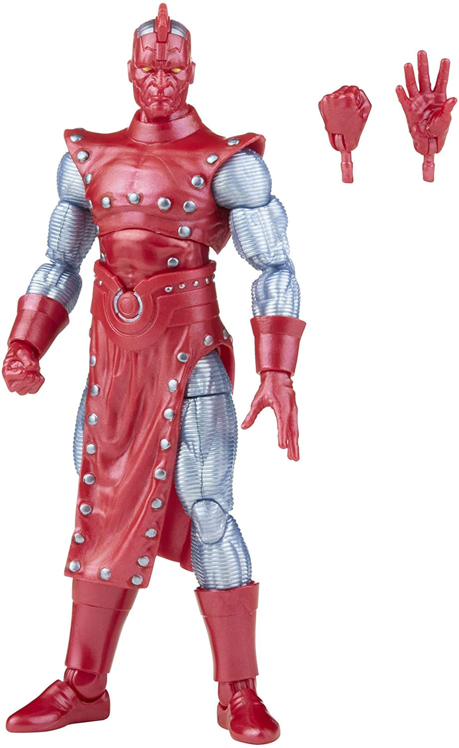 Hasbro Marvel Legends Série Retro Fantástico Quatro Brinquedo Figura De Ação Evolucionária De Alta Evolutiva De 6 Polegadas, Inclui 2 Acessórios