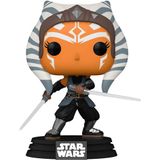 Funko Pop! Star Wars: O Mandaloriano - Ahsoka Com Sabres De Luz