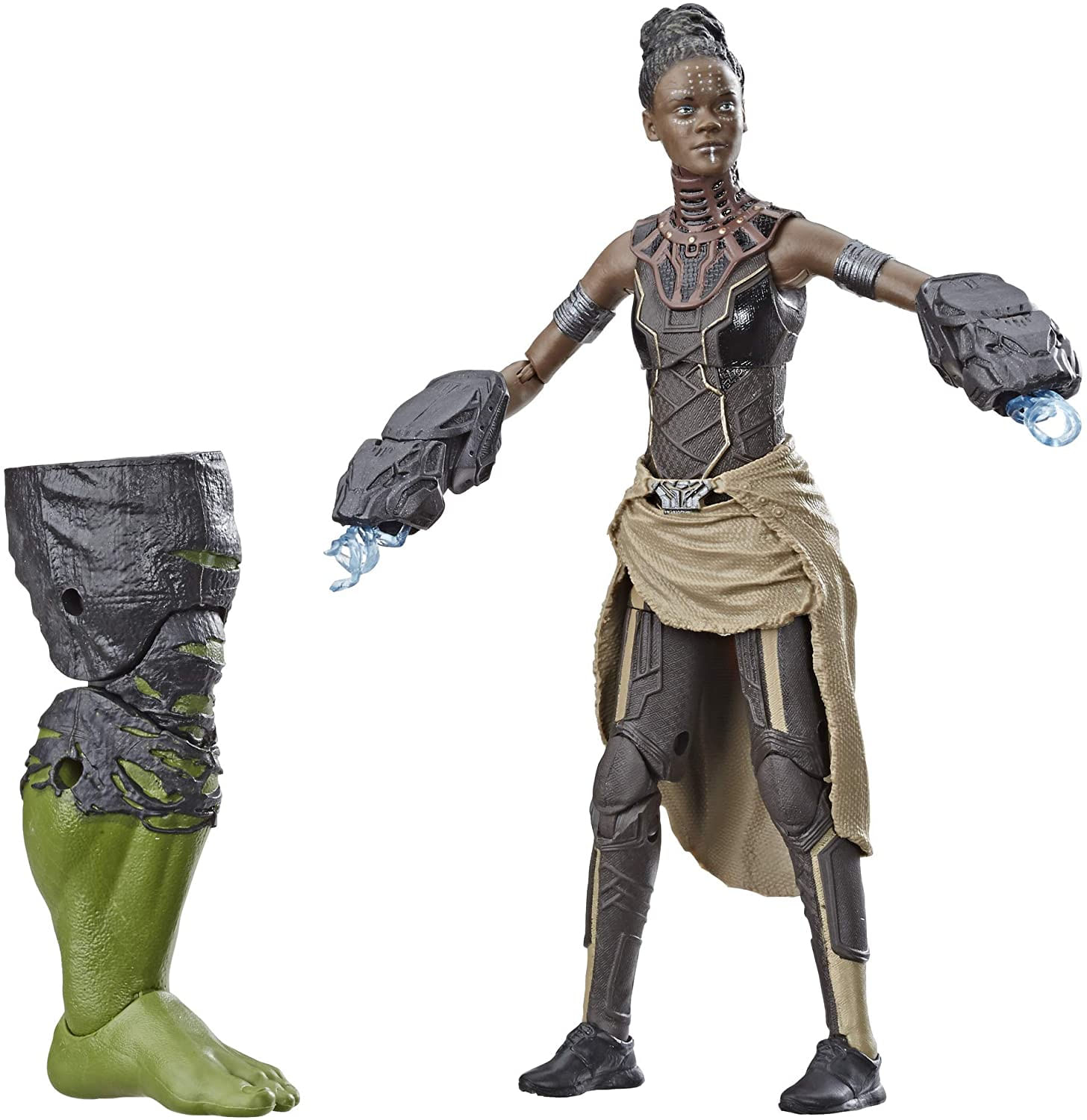 Marvel Legends Série Pantera Negra Shuri 6" Brinquedo De Action Colecionável Para Maiores De 6 Anos E Up Com Acessórios E Build-a-figurepiece