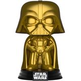 Pop! Star Wars Darth Vader Gold Pop Vinyl Figure #157 Exclusive