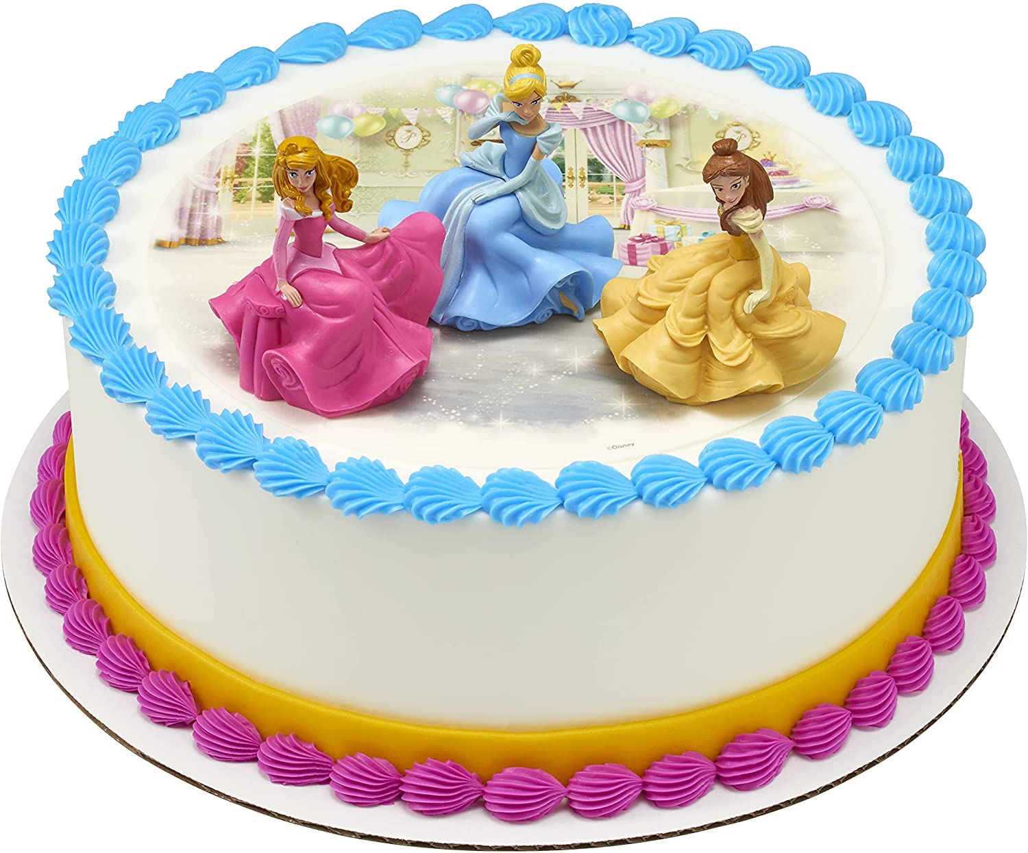 👸🏻👸🏻Bolo lindo de princesas para uma - Especial Cakes Itu