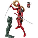 Marvel Legends Series 6 Polegadas Lady Deadpool