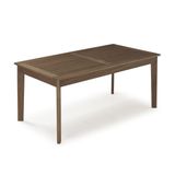 Mesa em Madeira Maciça Retangular 220cm Primavera Casa e Jardim Móveis Stain Castanho