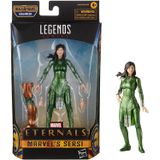 Hasbro Marvel Legends Série The Eternals 6-inch Action Figure Toy Marvel's Sersi, Design Inspirado Em Filmes, Inclui 2 Acessórios, Idade 4 E Up