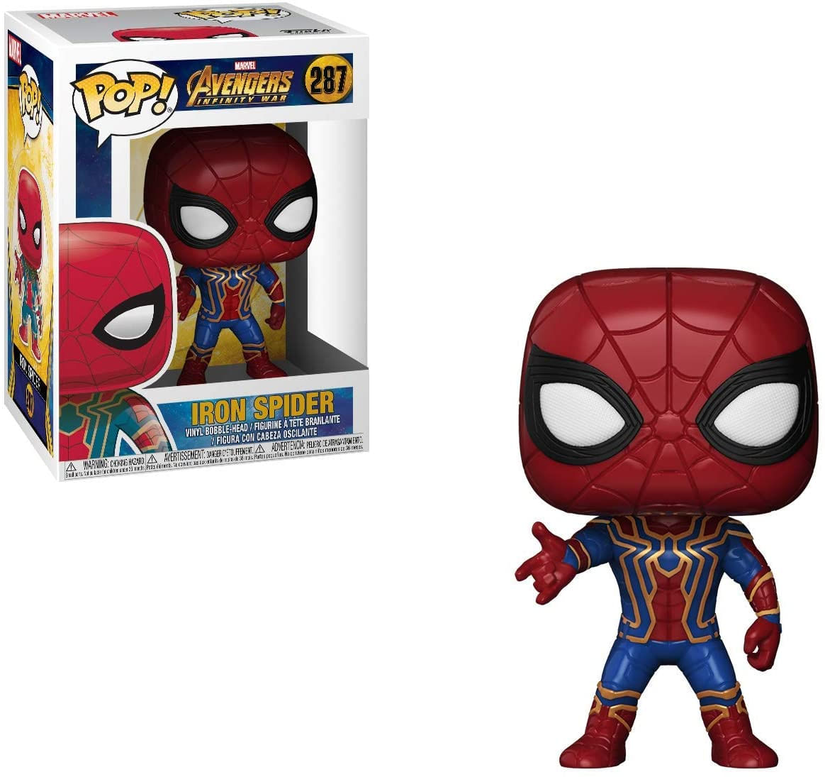 Funko Pop! Boneco Iron Spider - Marvel: Vingadores Guerra Infinita