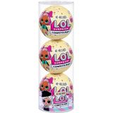 Surpresa L.o.l. Confetti Pop 3 Pack Beatnik Babe – 3 Bonecas Relançdas Cada
