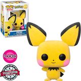 Funko Pop Pokemon S3 Pichu Flocked Se 579