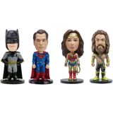 Funko Wacky Wobbler: Batman Vs Superman - Minis Action Figure (4 Pack)
