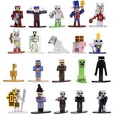 Minecraft Dungeons Nano Metalfigs 1.65" Die-cast Figuras Colecionáveis 20-pack Wave 4, Brinquedos Para Crianças E Adultos